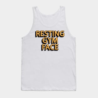 Resting Gym Face Tank Top